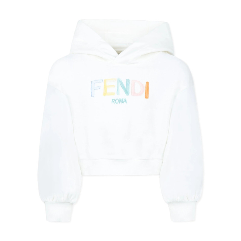 Fendi Embroidered-logo Hoodie