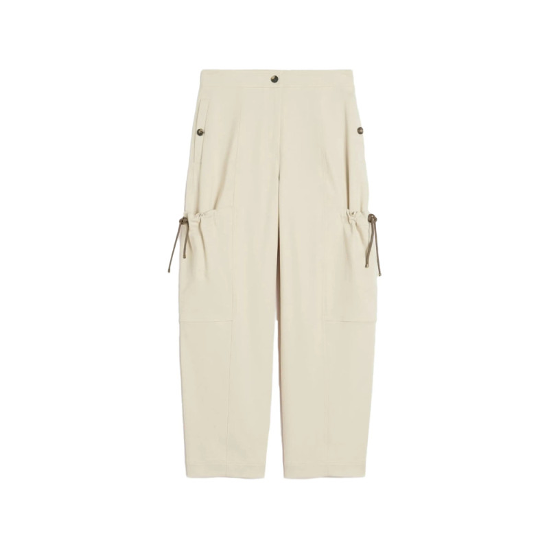 Max Mara Drawstring Pocket Trousers