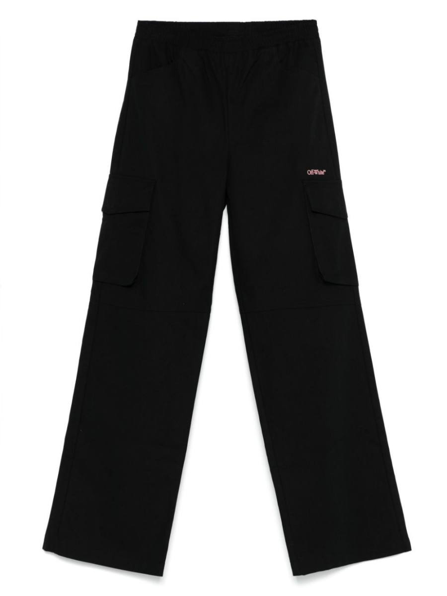 logo-print cargo pants