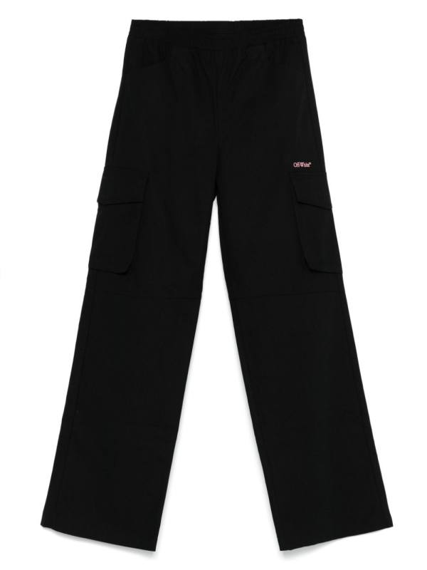 logo-print cargo pants