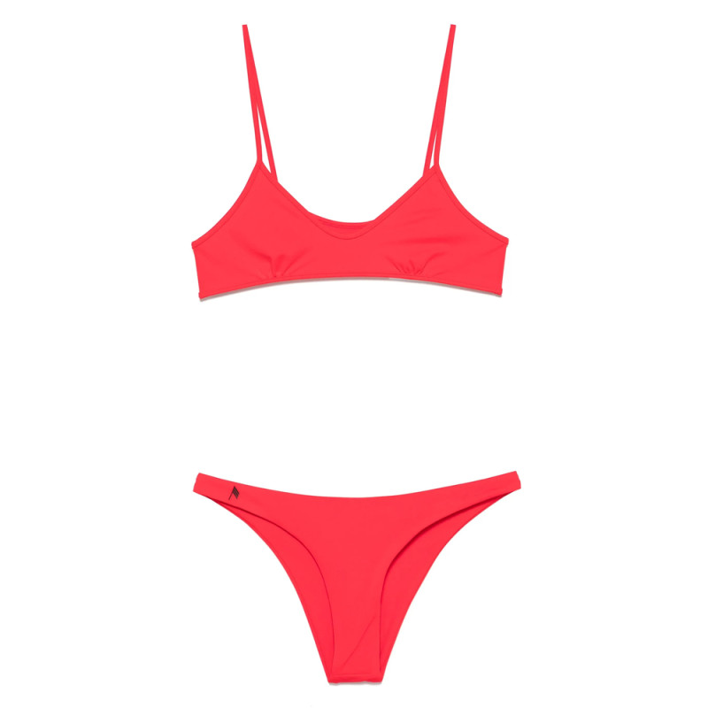 The Attico Logo-print Bikini