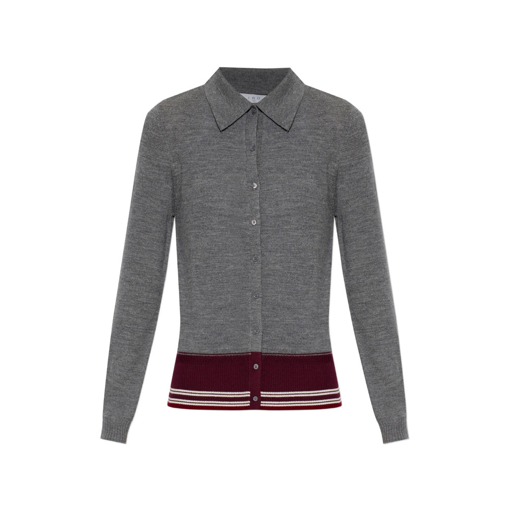 Iro Miel Striped-trim Button-down Shirt