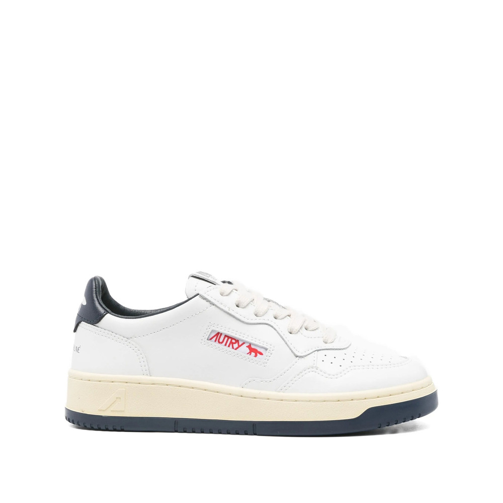 Maison Kitsune X Autry X Maison Kitsuné Leather Low-top Sneakers