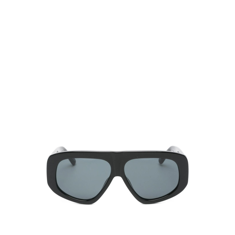 The Attico X Linda Farrow Milano Logo-detail Sunglasses