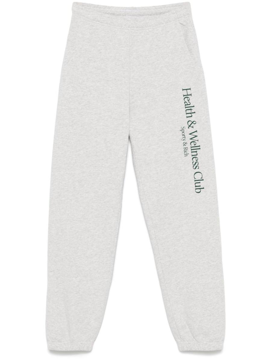 H & W Crest sweatpants