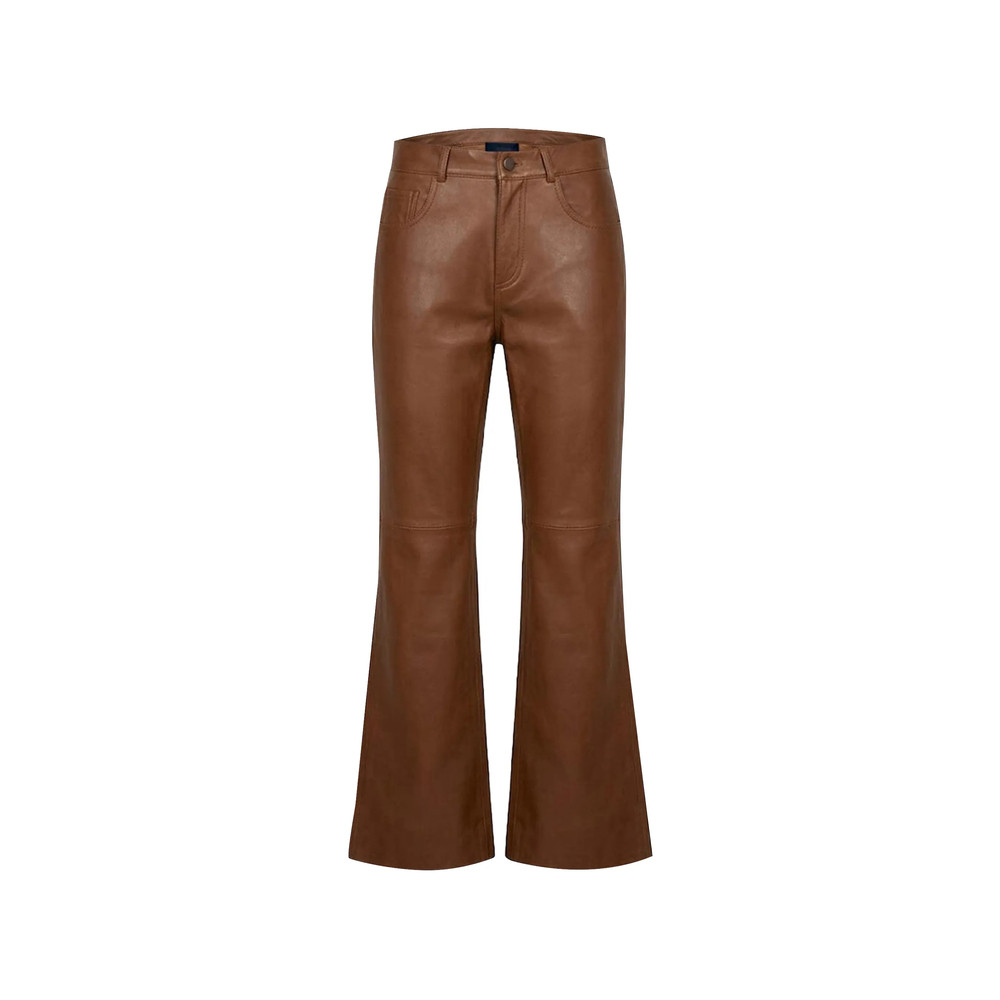 Haikure Flora Leather Trousers