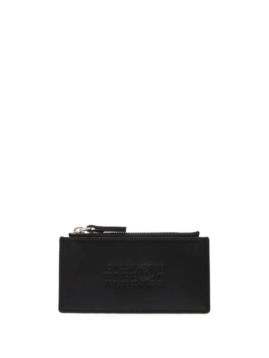Signature leather cardholder