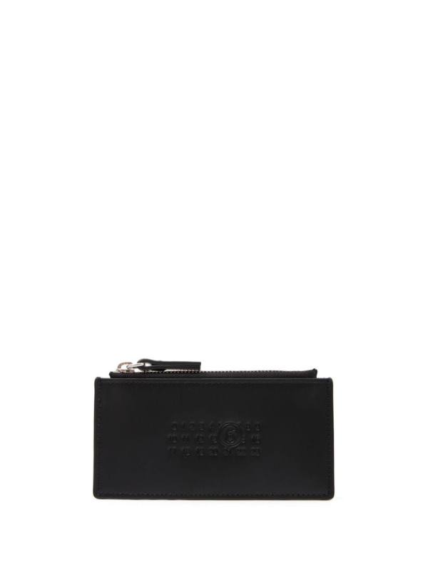 Signature leather cardholder