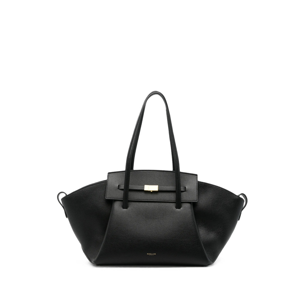 Demellier The Brooklyn Grained-leather Tote Bag