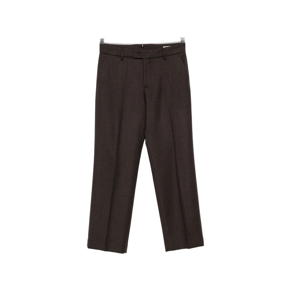 Berwich Pressed-crease Belt-loop Trousers
