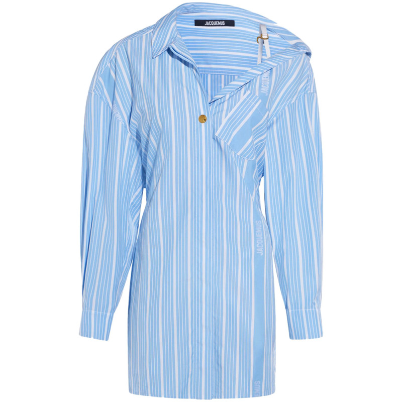Jacquemus Striped Cotton Dress