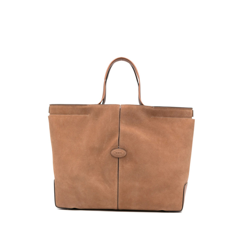 Tod's Medium Di Bag Folio Panelled Tote Bag