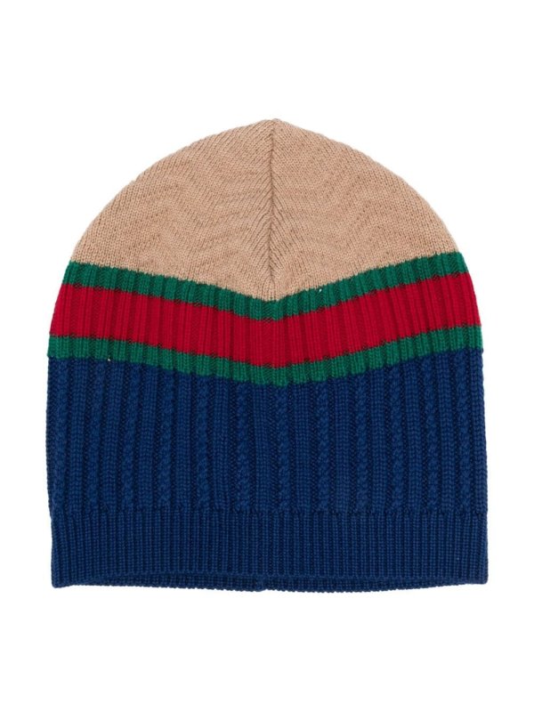 knitted wool beanie