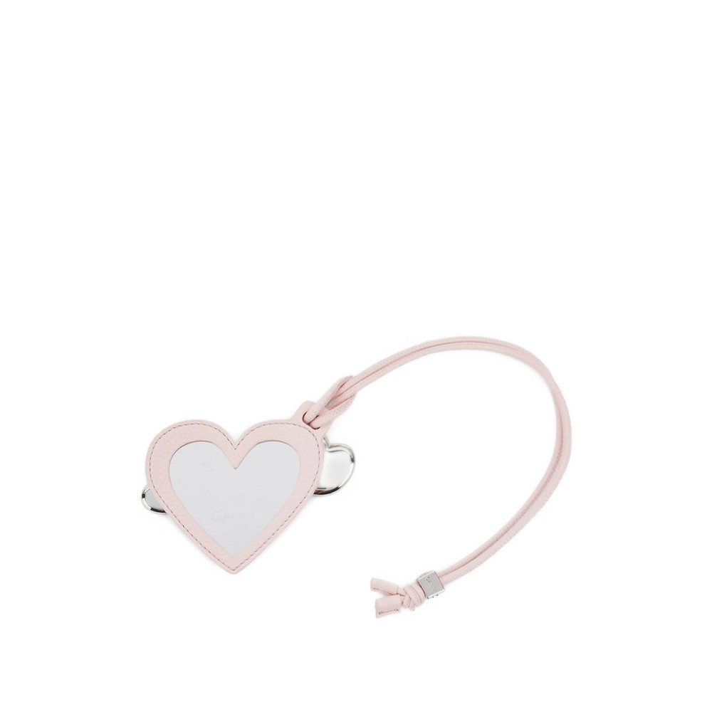 Ganni Heart Embellished Keyring