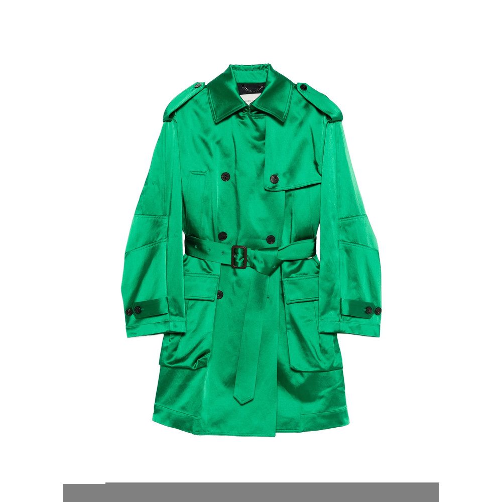 Dries Van Noten Belted Double-breasted Trench Coat