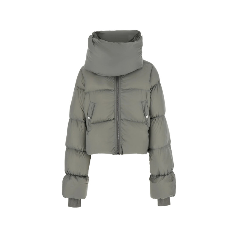 Rick Owens Padded Funnel-neck Jacket