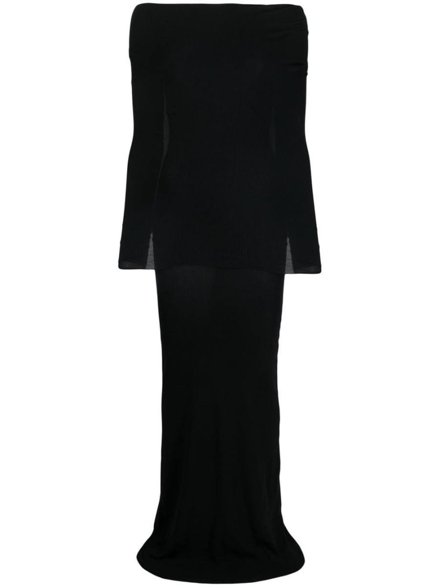 layered maxi dress