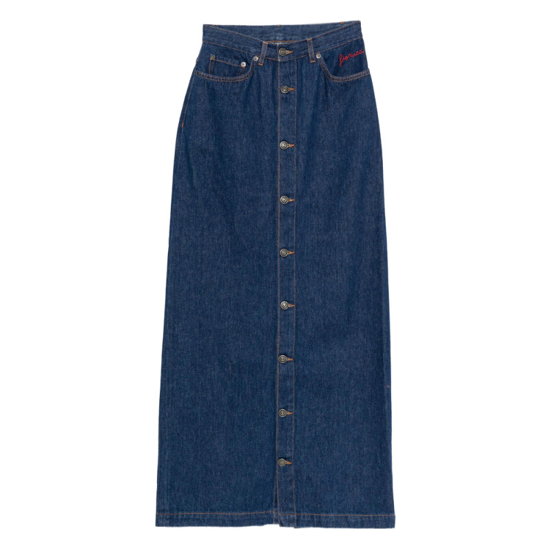 Fiorucci Button-front Denim Skirt
