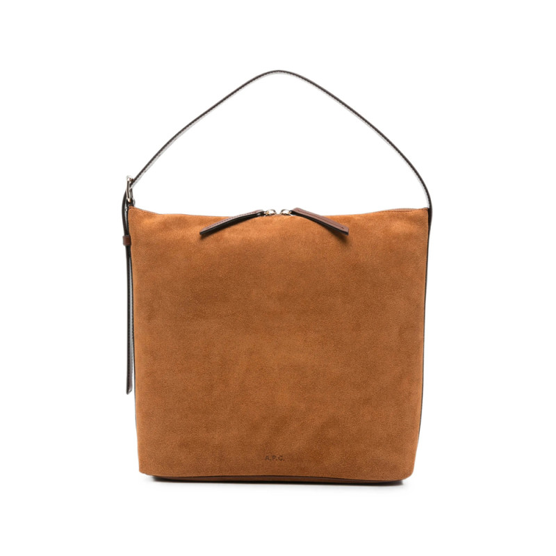 A. p.c. Vera Suede Shoulder Bag