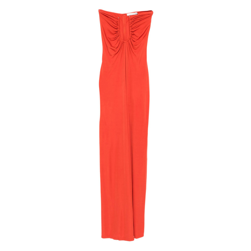 Christopher Esber Arced Palm Maxi Dress