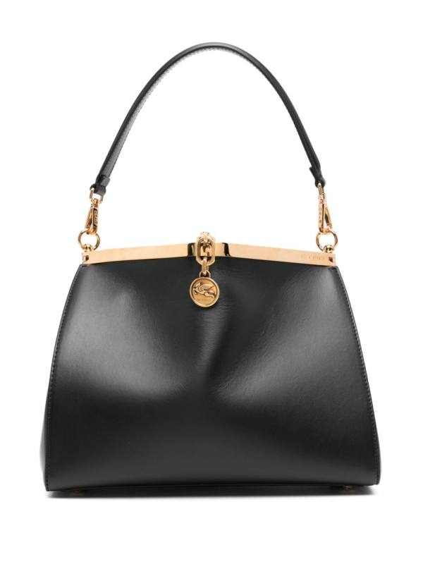 medium Vela leather tote bag