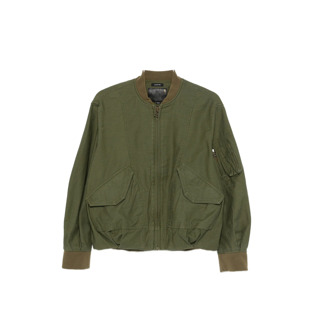 R13 Bubble Pocket Bomber Jacket
