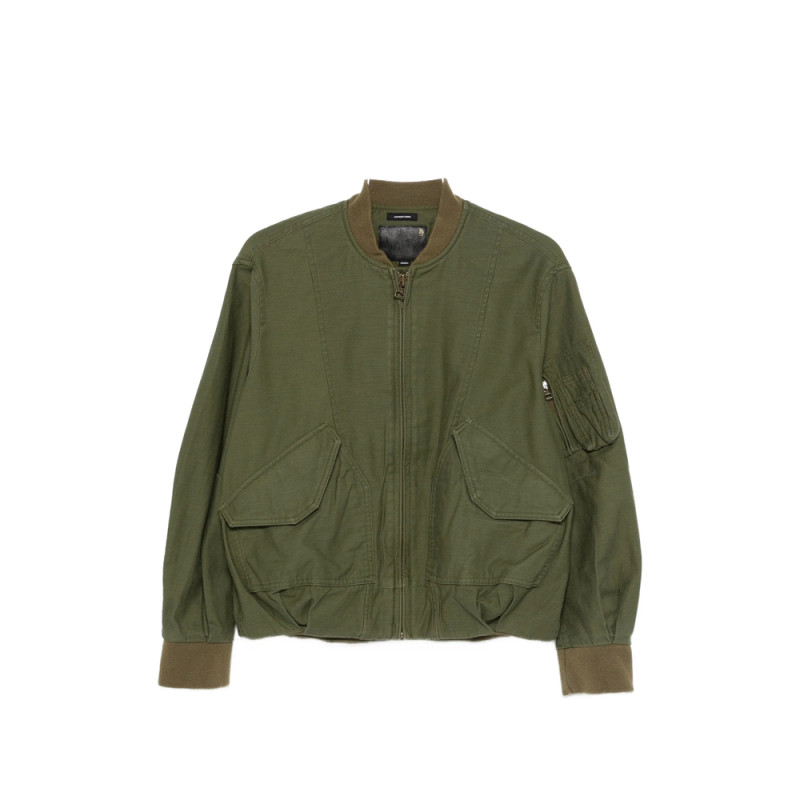 R13 Bubble Pocket Bomber Jacket