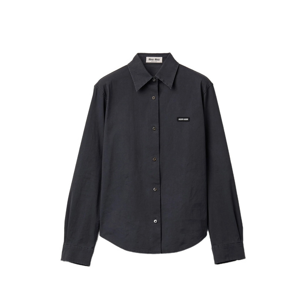 Miu Miu Stretch Poplin Shirt