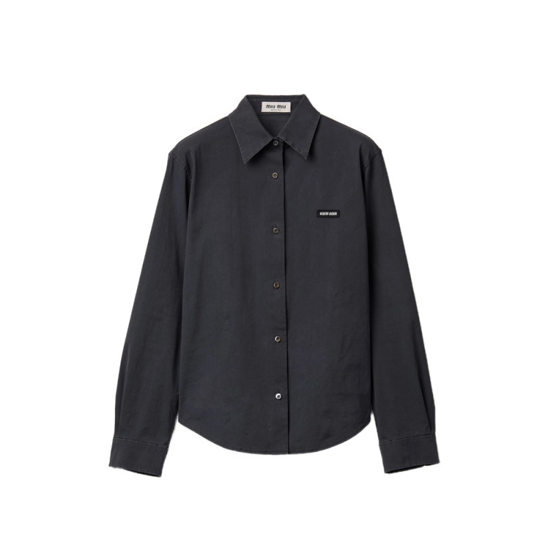 Miu Miu Stretch Poplin Shirt