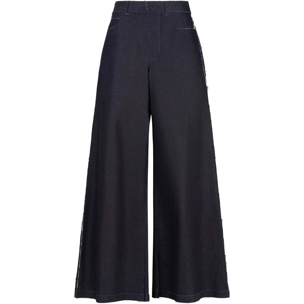 Marni Stretch-cotton Wide-leg Jeans