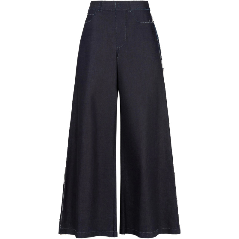 Marni Stretch-cotton Wide-leg Jeans