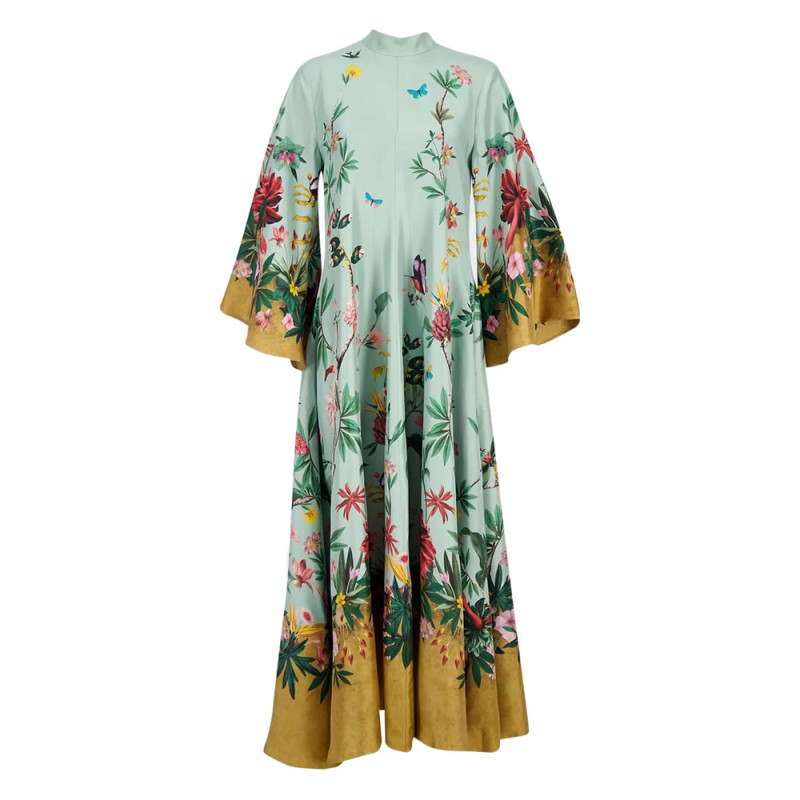 La Double J Long-sleeve Maxi Dress