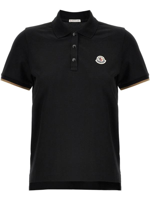 logo-patch polo top