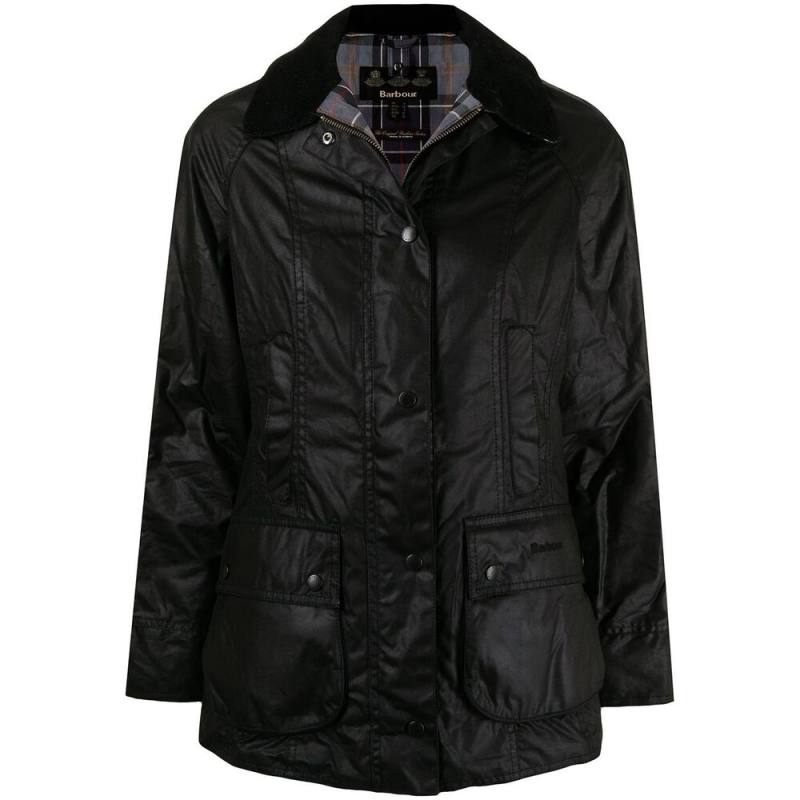 Barbour Wax-coated Buttoned-up Jacket