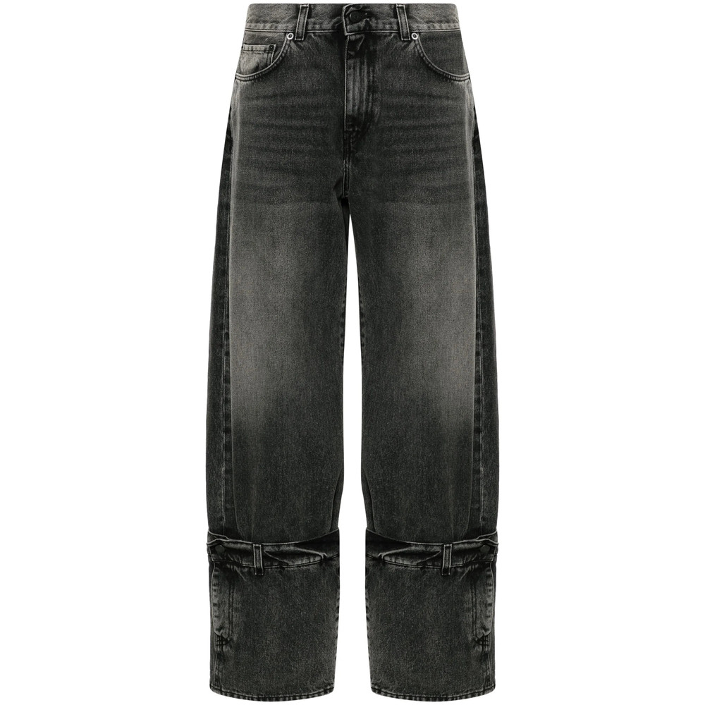 Haikure Cuff-detail Jeans