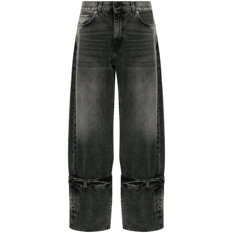 Haikure Cuff-detail Jeans