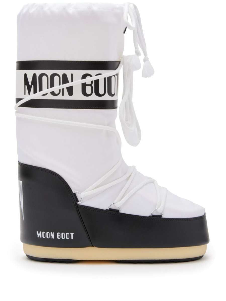 Icon logo-print boots