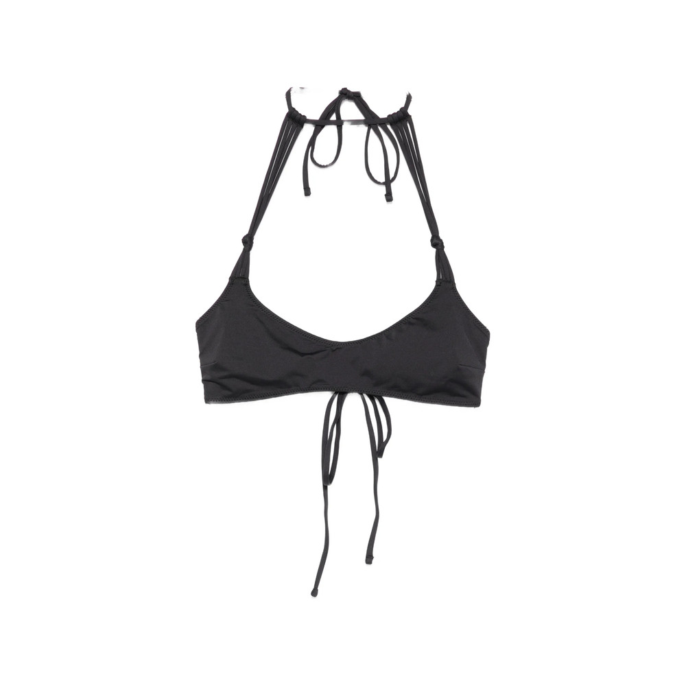 Frankies Bikinis X Jennie Hana Halterneck Tie-fastening Bikini Top