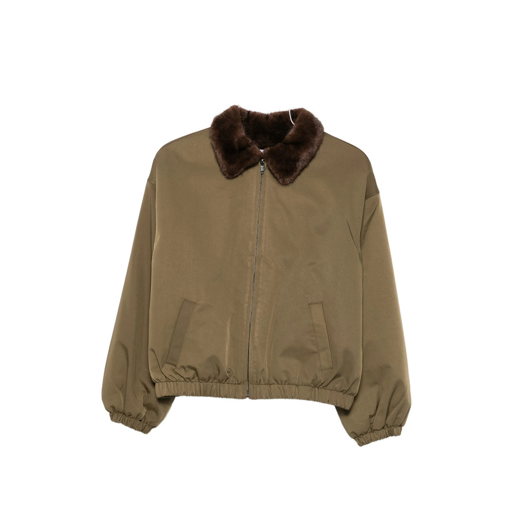 Eleh Faux-fur-collar Jacket