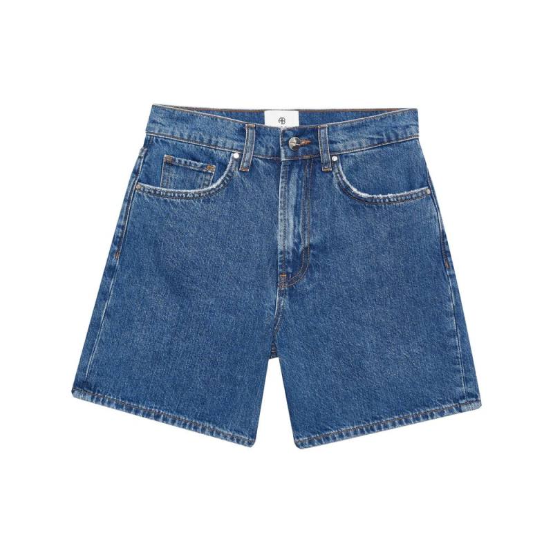Anine Bing Kat Denim Shorts