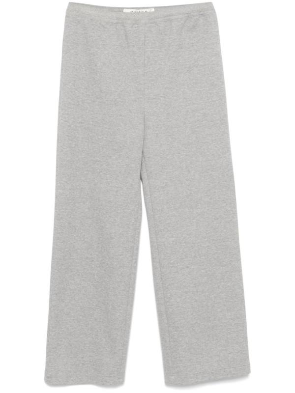 wide-leg track trousers
