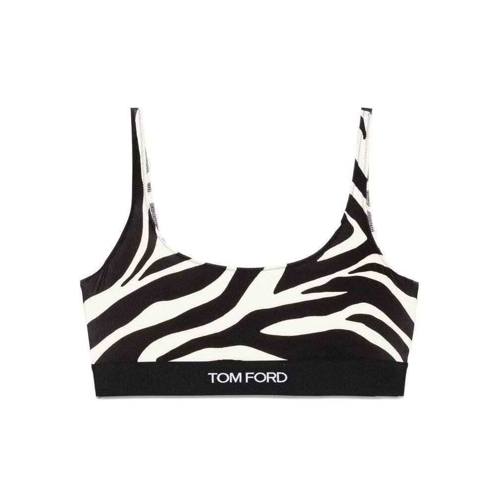Tom Ford Zebra-print Bra
