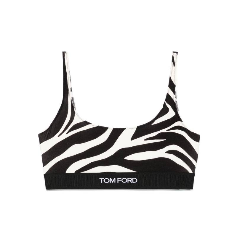 Tom Ford Zebra-print Bra