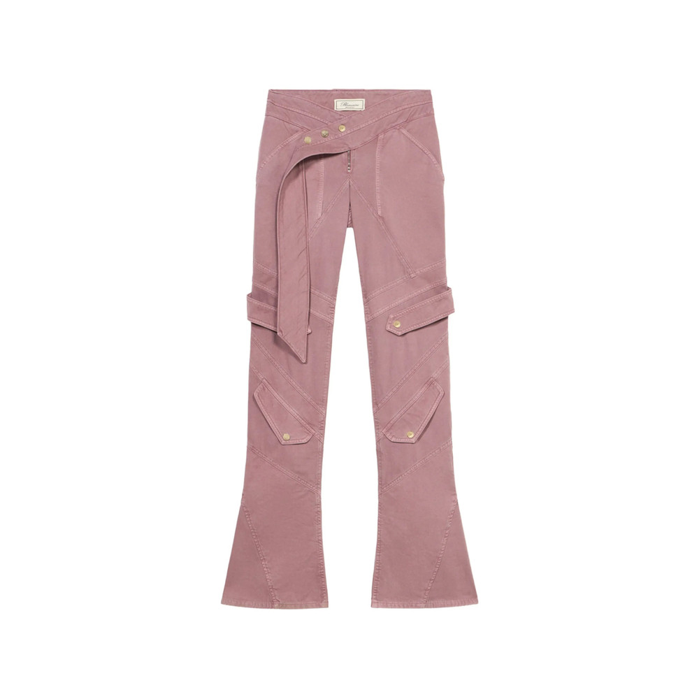 Blumarine Belted Cargo Pants