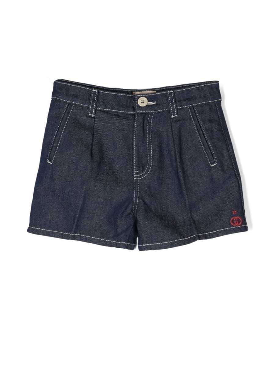 denim bermuda shorts