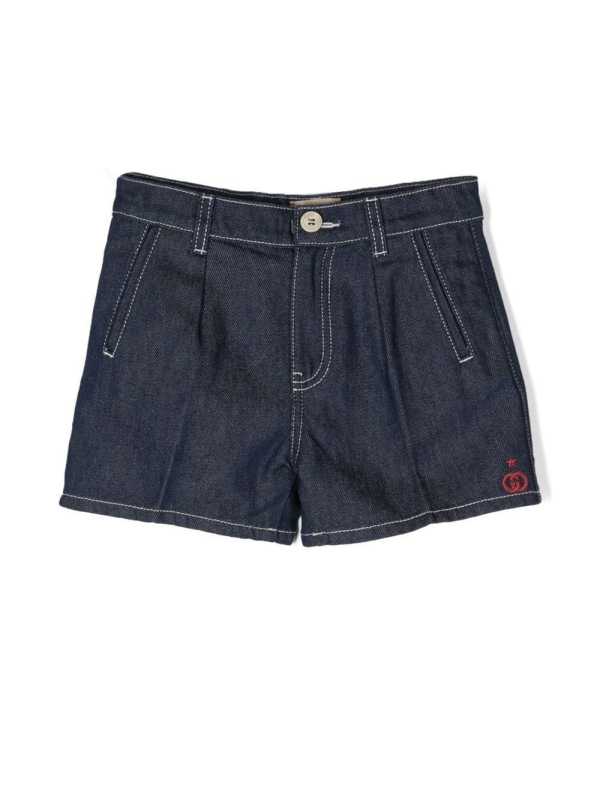 denim bermuda shorts