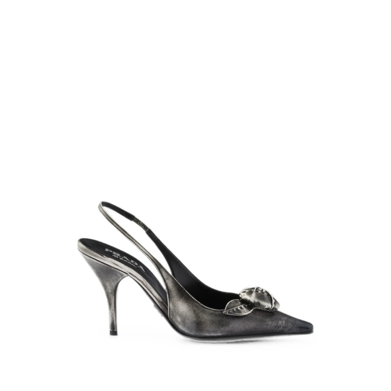 Prada Leather Slingback Pumps