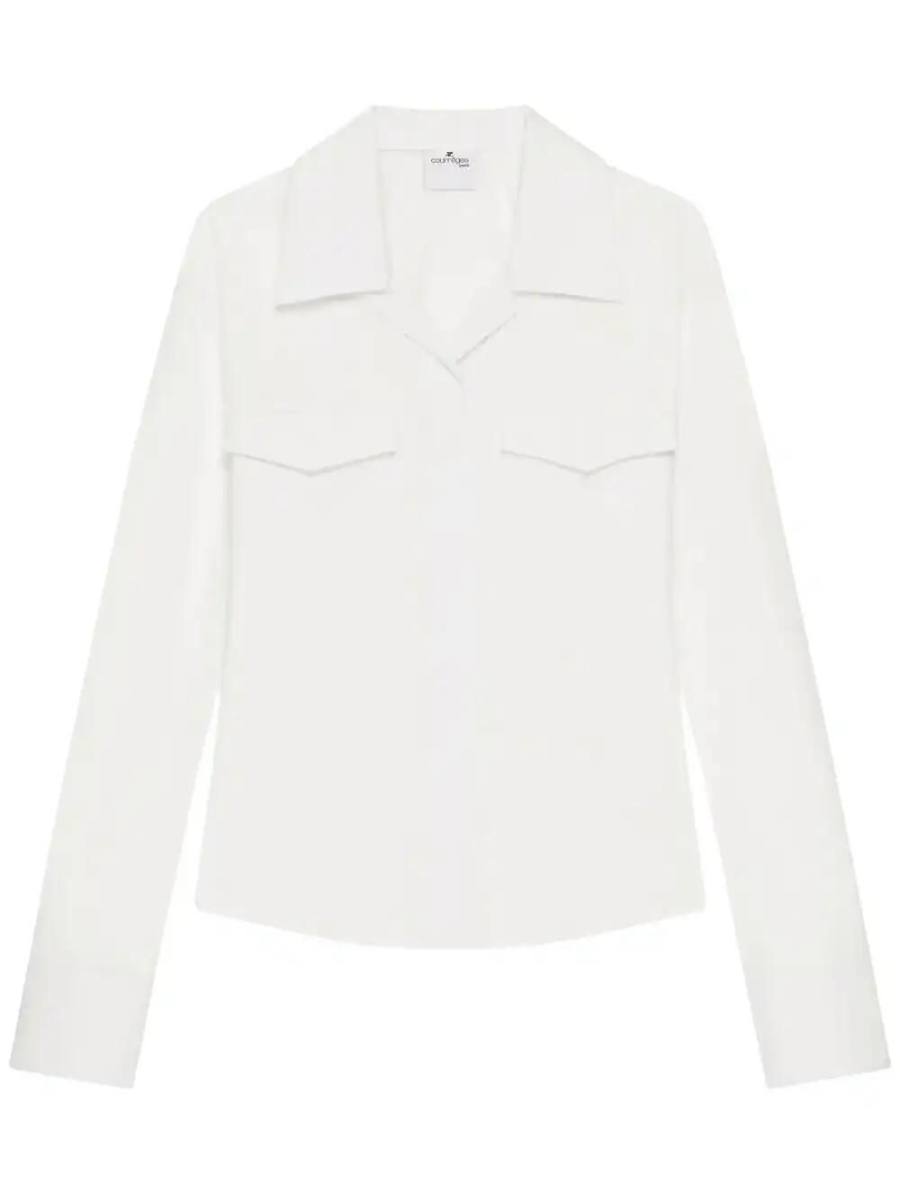 two-flap pocket shirt