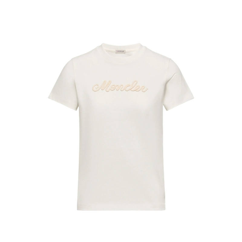 Moncler Logo-embroidered T-shirt