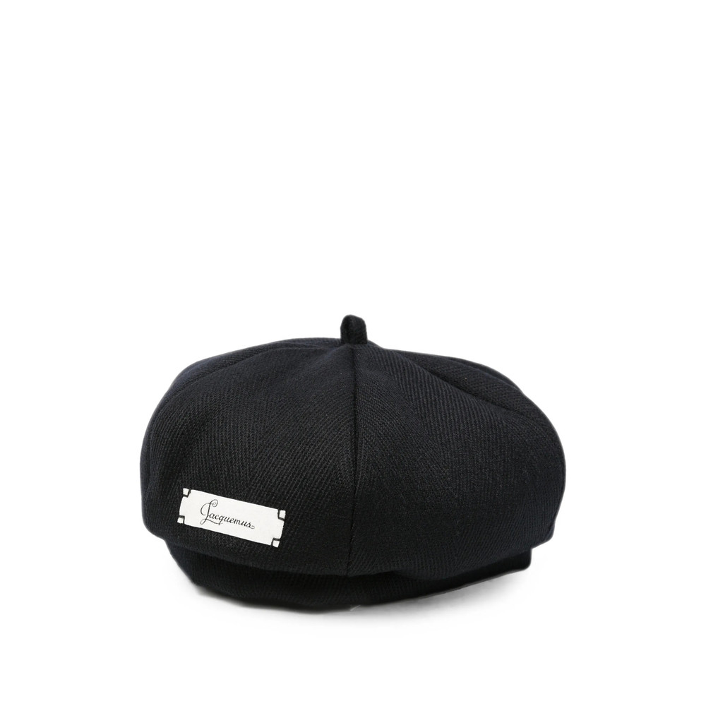 Jacquemus Le Cavallo Logo-patch Beret